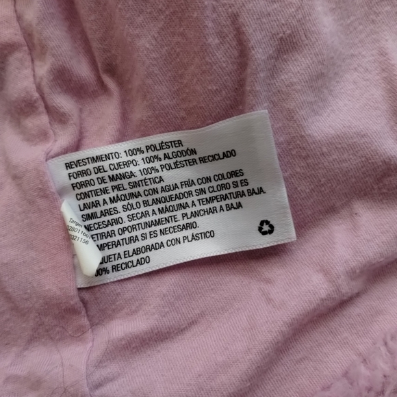 Cat and Jack kids fuzzy hooded jacket button up 2T - Picture 6 of 9